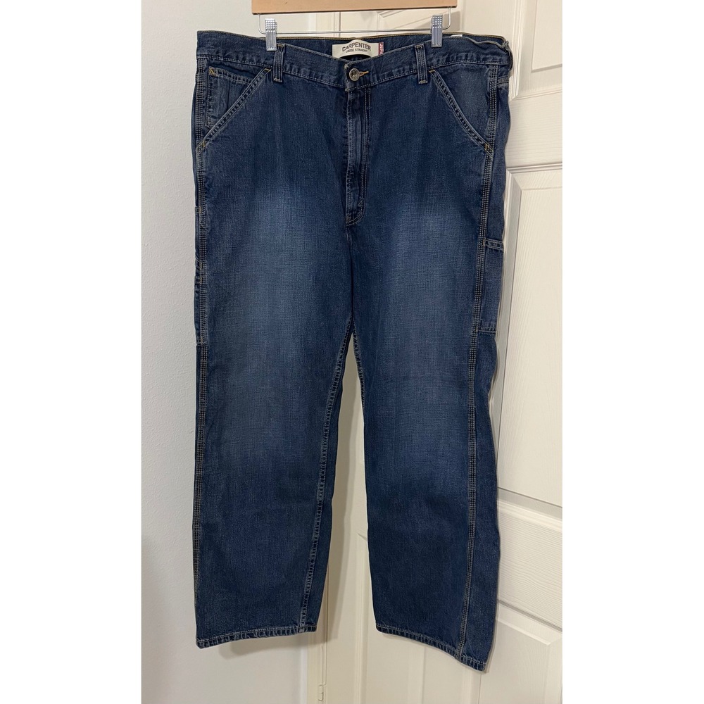 Levis Carpenter Loose Straight Jeans Mens 40x30 Workwear Utility Y2K rugged